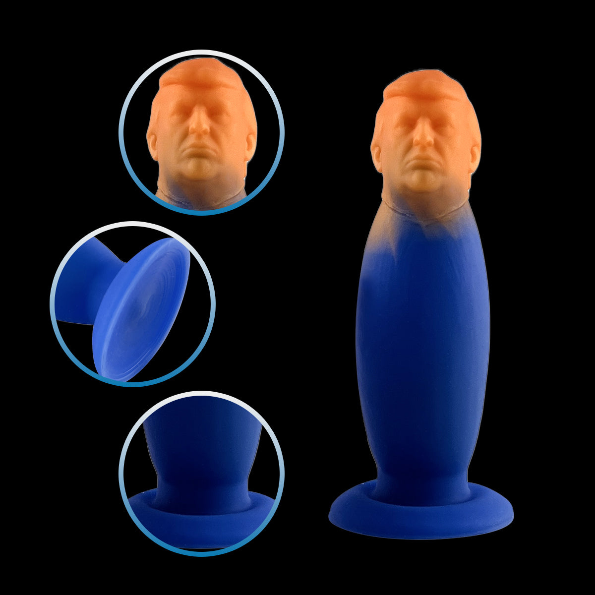 Thick & Realistic Silicone Dildo – 5.5" Insertable, Beginner-Friendly Stretch