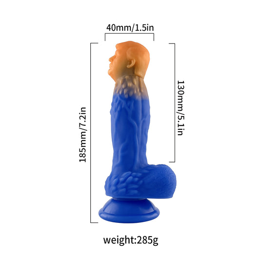 Slim & Long Realistic Dildo – 5.1" Insertable, G-Spot Ready Curve
