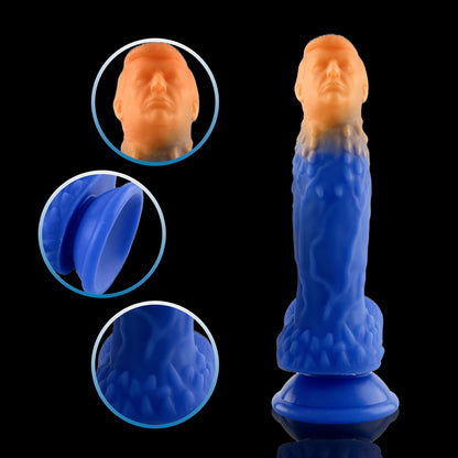 Slim & Long Realistic Dildo – 5.1" Insertable, G-Spot Ready Curve