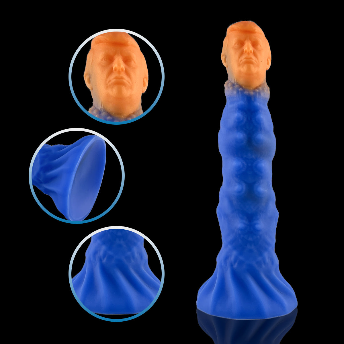 XL Realistic Dildo – 9.4" Insertable, 57mm Wide for Deep Stretch Play