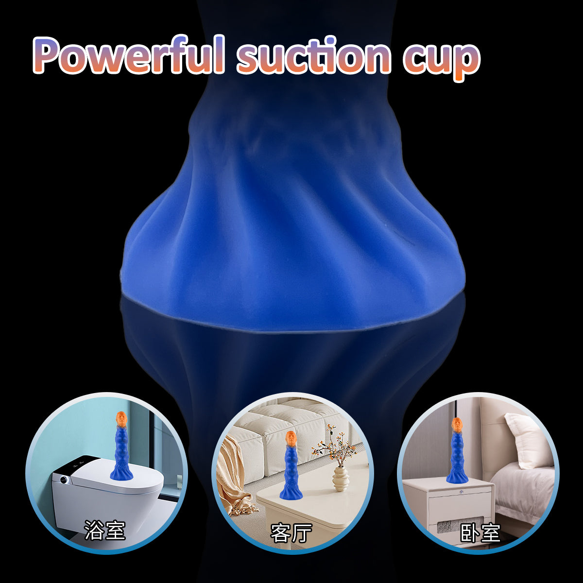 XL Realistic Dildo – 9.4" Insertable, 57mm Wide for Deep Stretch Play