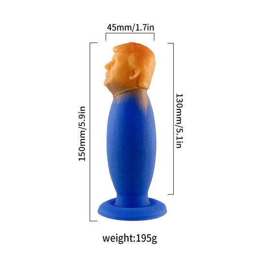 Thick & Realistic Silicone Dildo – 5.5" Insertable, Beginner-Friendly Stretch