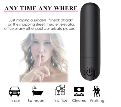 Mini Rose Wand – Quiet Pocket Massager