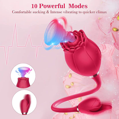 Double-Ended Vibrator for Full-Body Pleasure