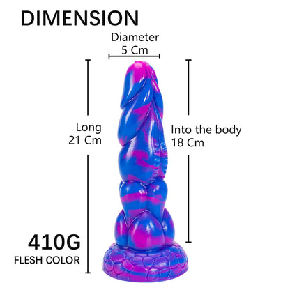 Colorful Silicone Anal Plug Collection – Play with Personality