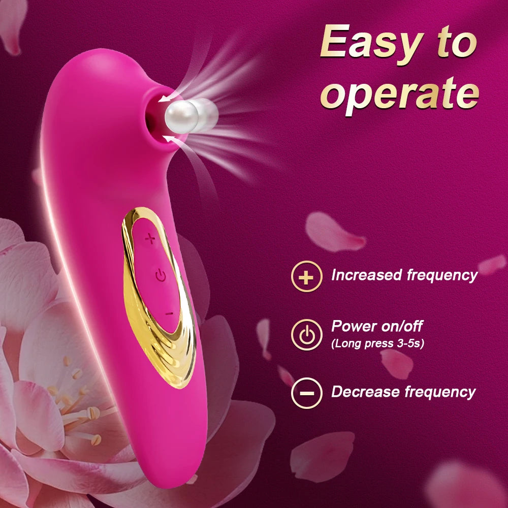 Clitoral Suction Vibrator – Powerful Sucking & Vibe