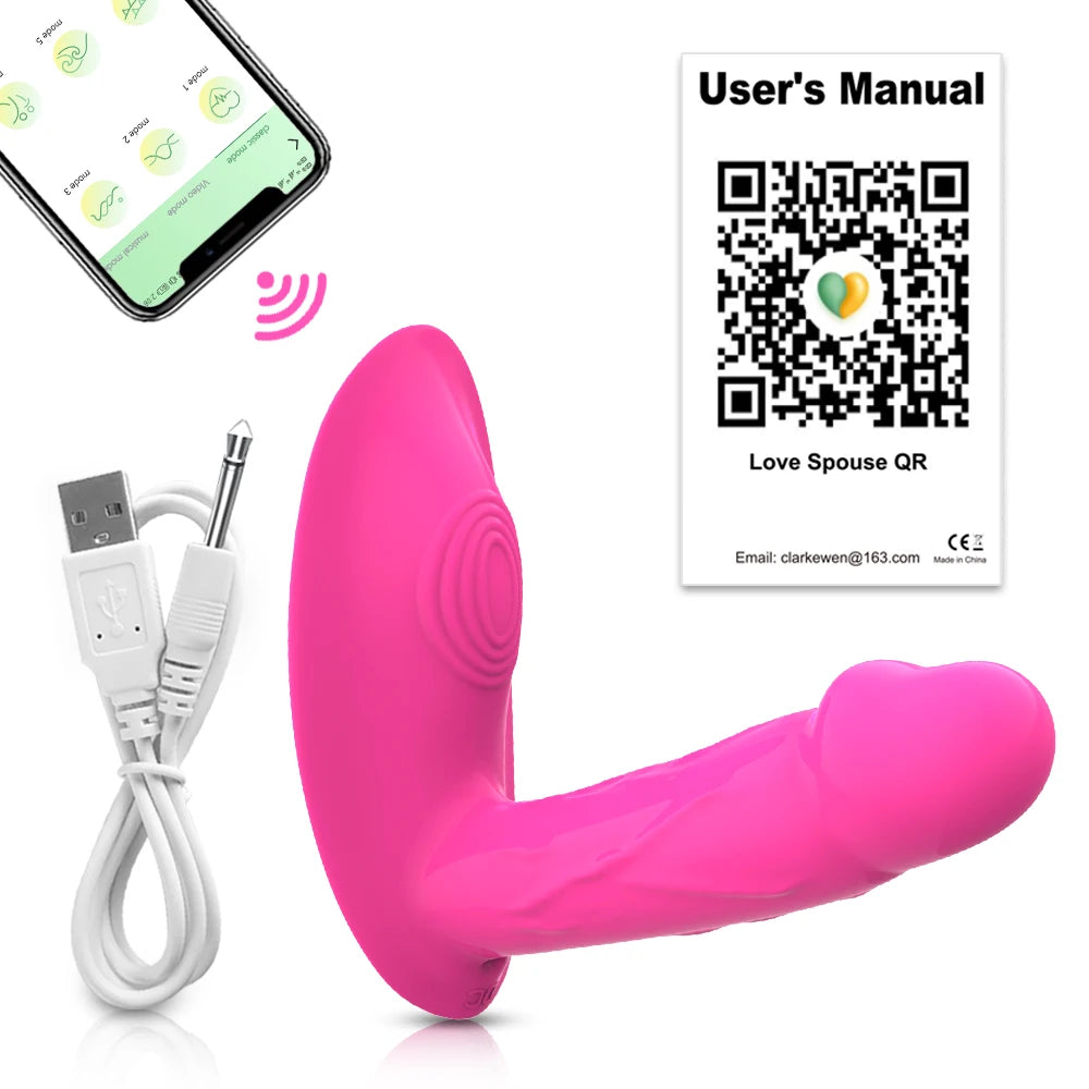 Wearable Clit Vibrator – Bluetooth App Controlled