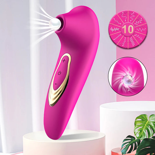 Clitoral Suction Vibrator – Powerful Sucking & Vibe