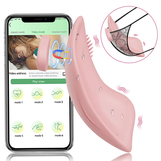 Mini Wearable Bullet Vibrator with App Control