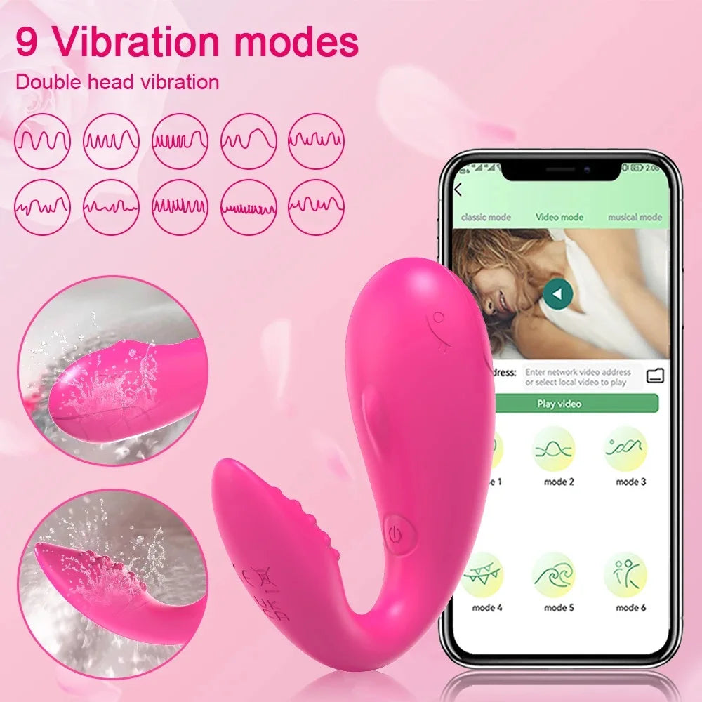 Bluetooth G-Spot Vibrator – Remote & Wearable