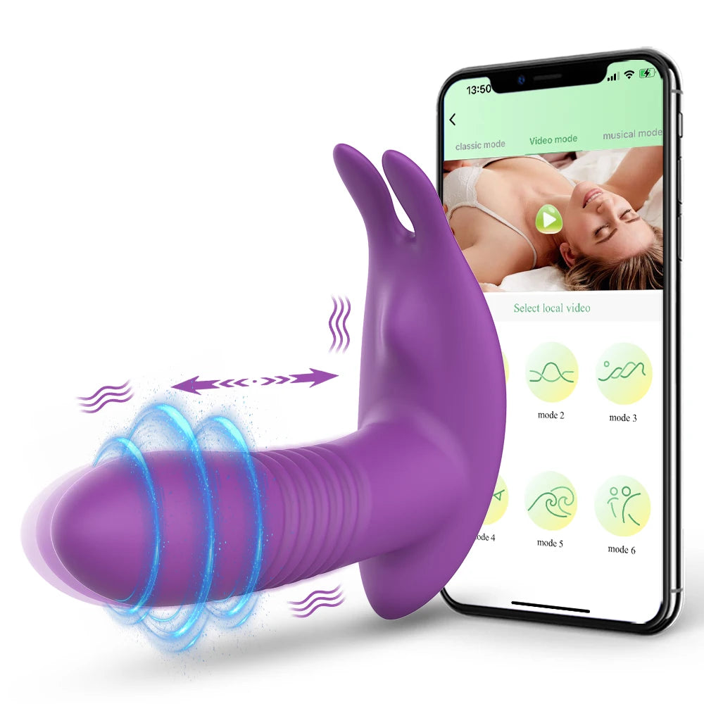 Wearable Clit Vibrator – Bluetooth App Controlled