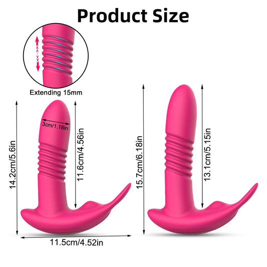 Wearable Clit Vibrator – Bluetooth App Controlled