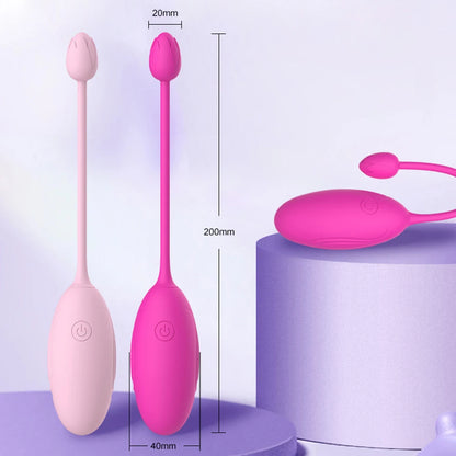 Wearable Rotating Vibrator – App-Controlled Kegel Egg
