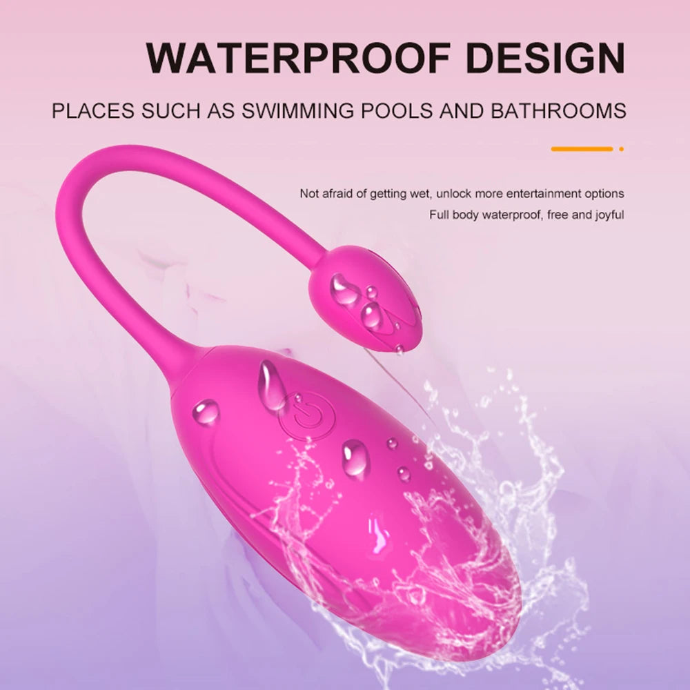 Wearable Rotating Vibrator – App-Controlled Kegel Egg