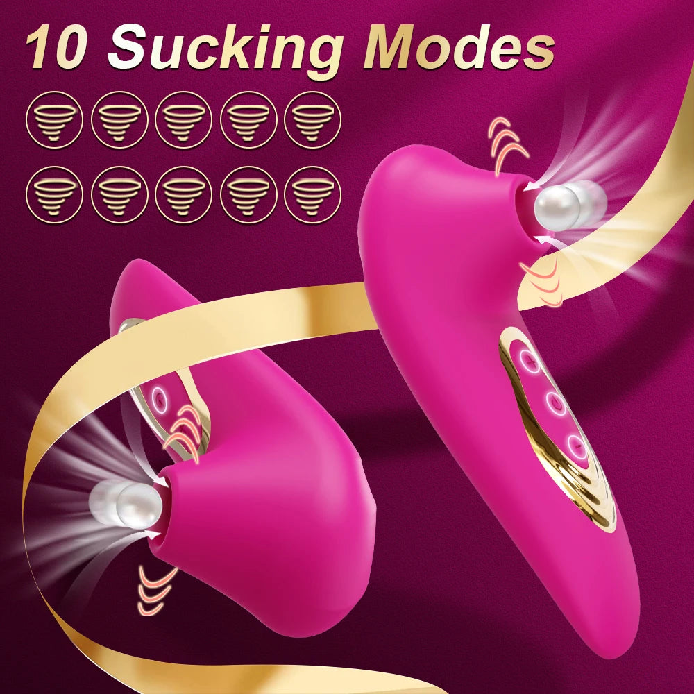 Clitoral Suction Vibrator – Powerful Sucking & Vibe