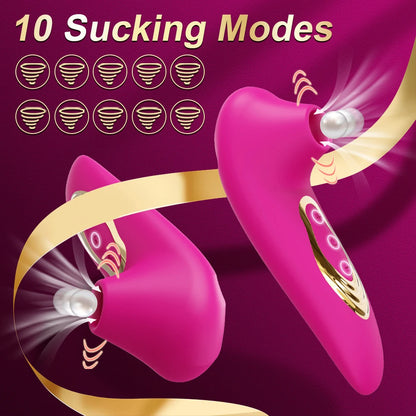 Clitoral Suction Vibrator – Powerful Sucking & Vibe