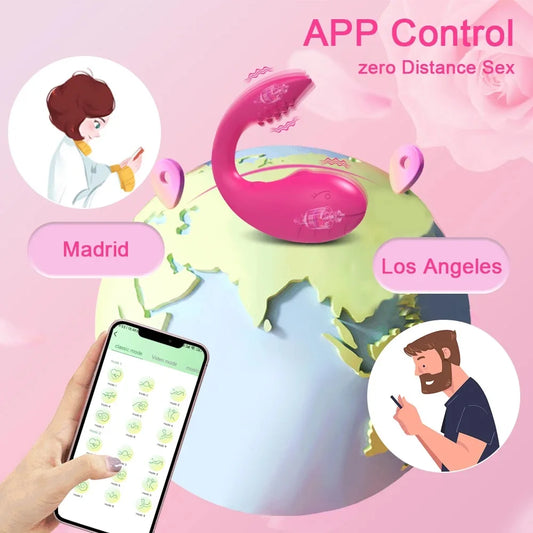 Bluetooth G-Spot Vibrator – Remote & Wearable