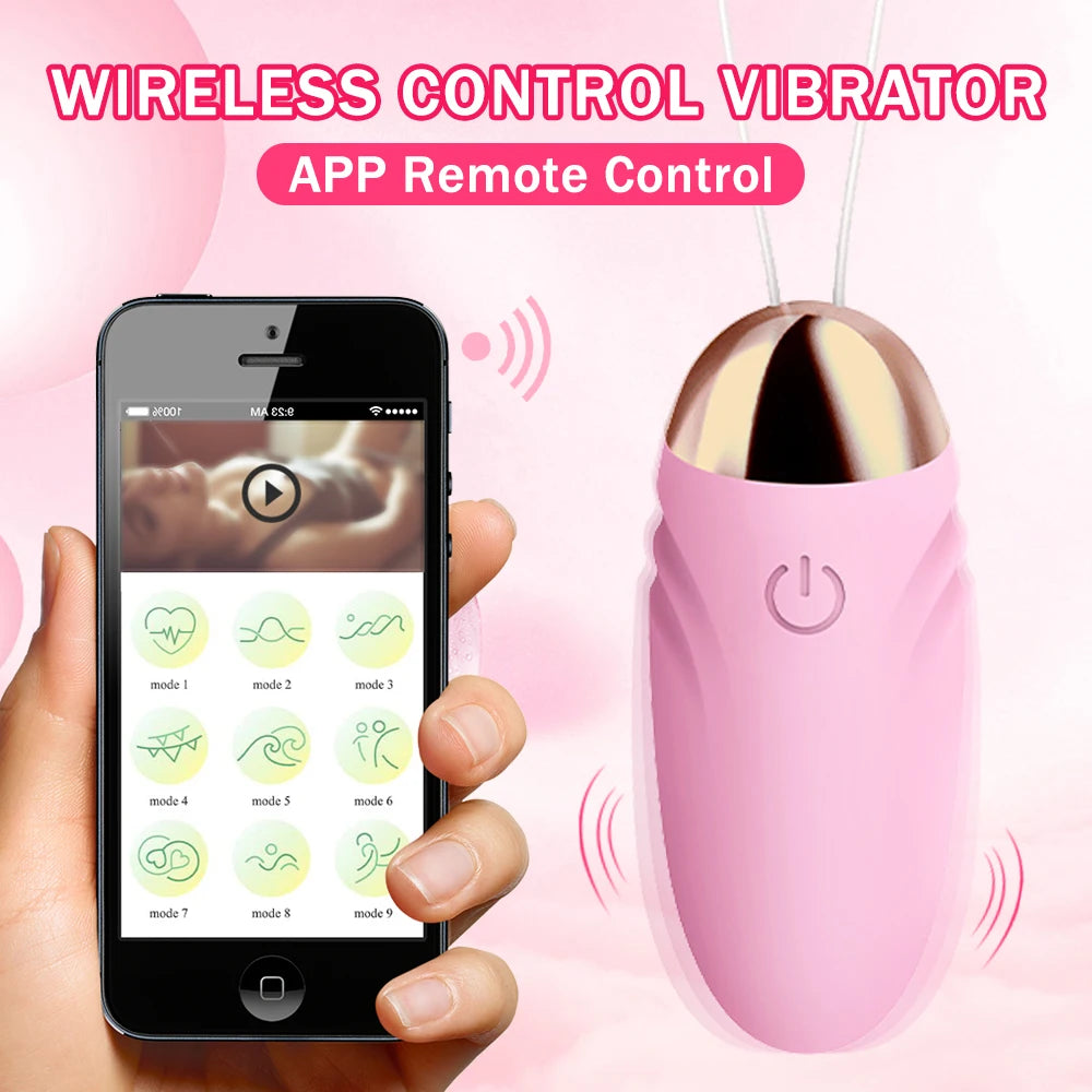 Mini App-Controlled Bullet Vibrator – Remote Clit Stimulator
