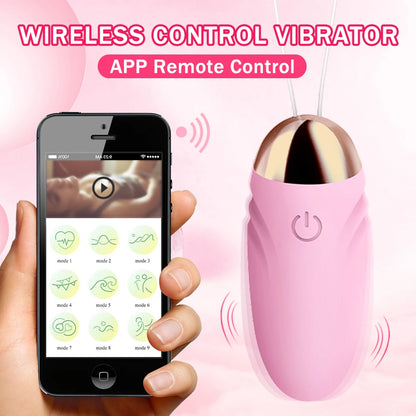 Mini App-Controlled Bullet Vibrator – Remote Clit Stimulator