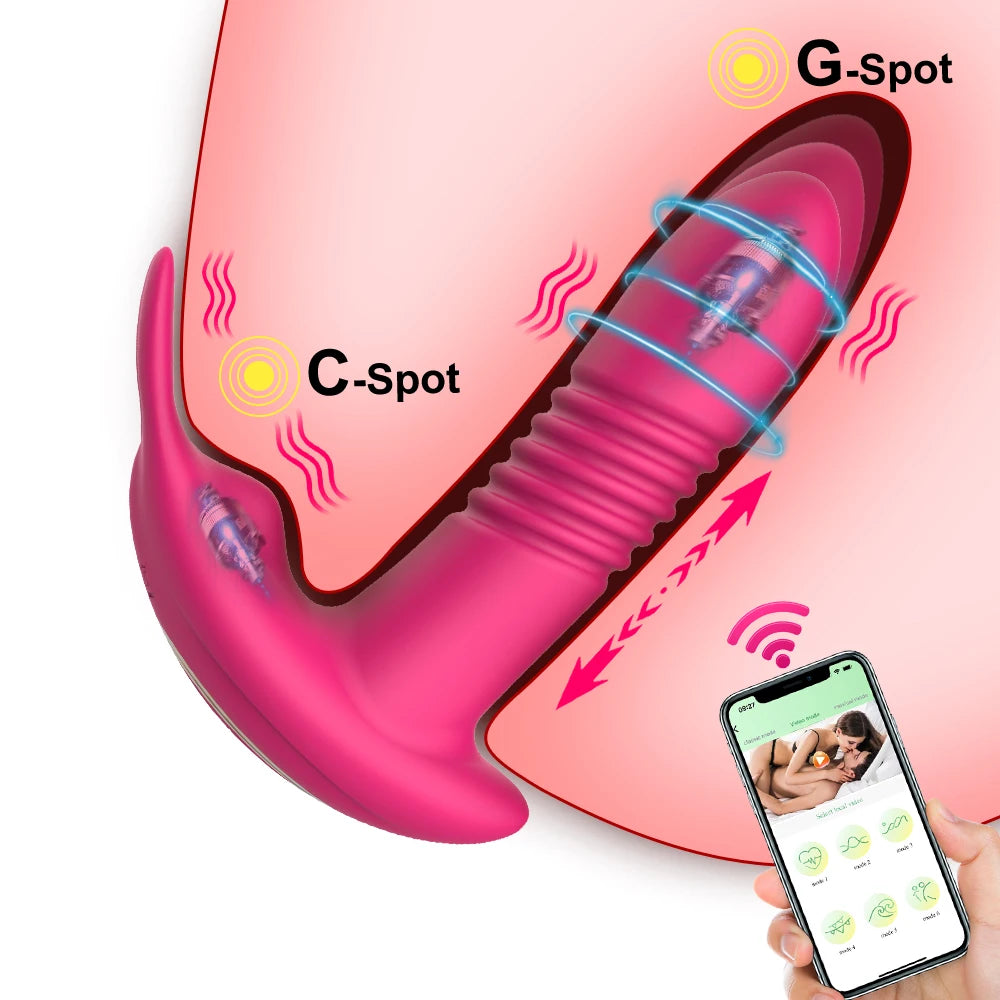 Wearable Clit Vibrator – Bluetooth App Controlled