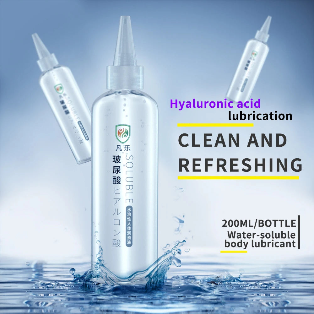 Natural Water-Based Lubricant Gel 200ml
