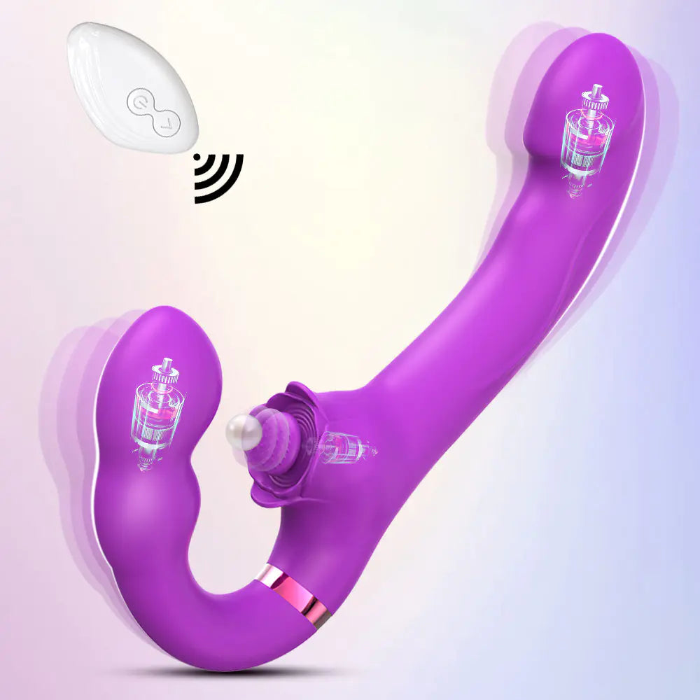 Remote-Controlled Vibrating Anal Plug – Body-Safe Silicone