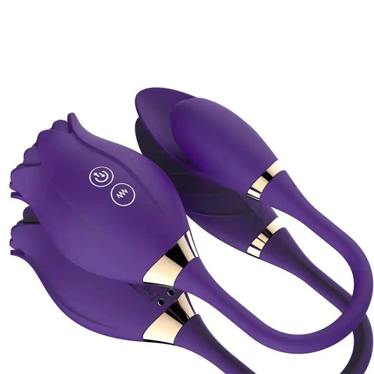 Double-Ended Vibrator for Full-Body Pleasure